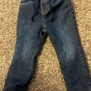 Toddler Girl’s Fleece Lined Jeans